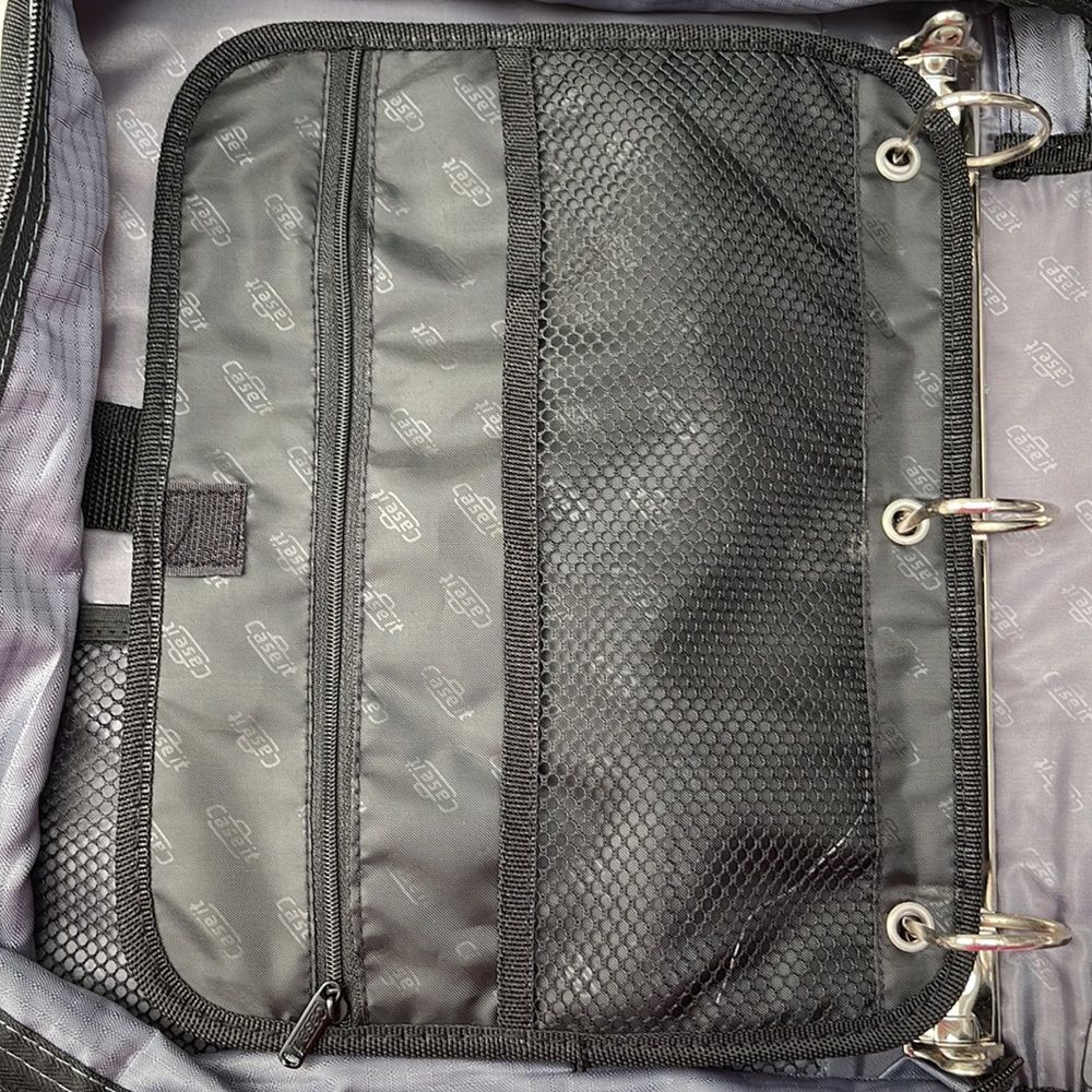 Case it file binder with shoulder straps for home office - Picture 9 of 13